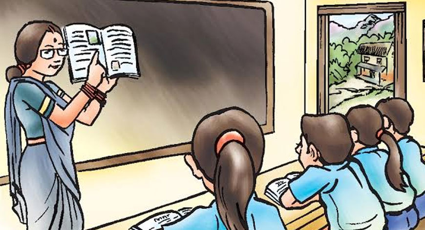 a great view of the sea above the mountain